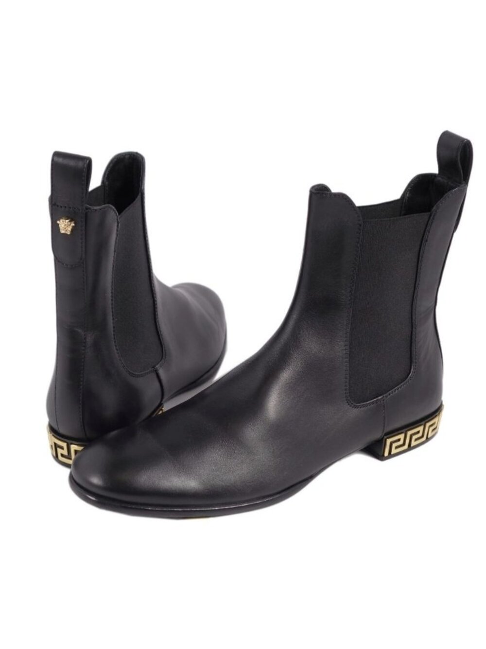 Versace Versailles Chi Boots Short Side Gore Medu